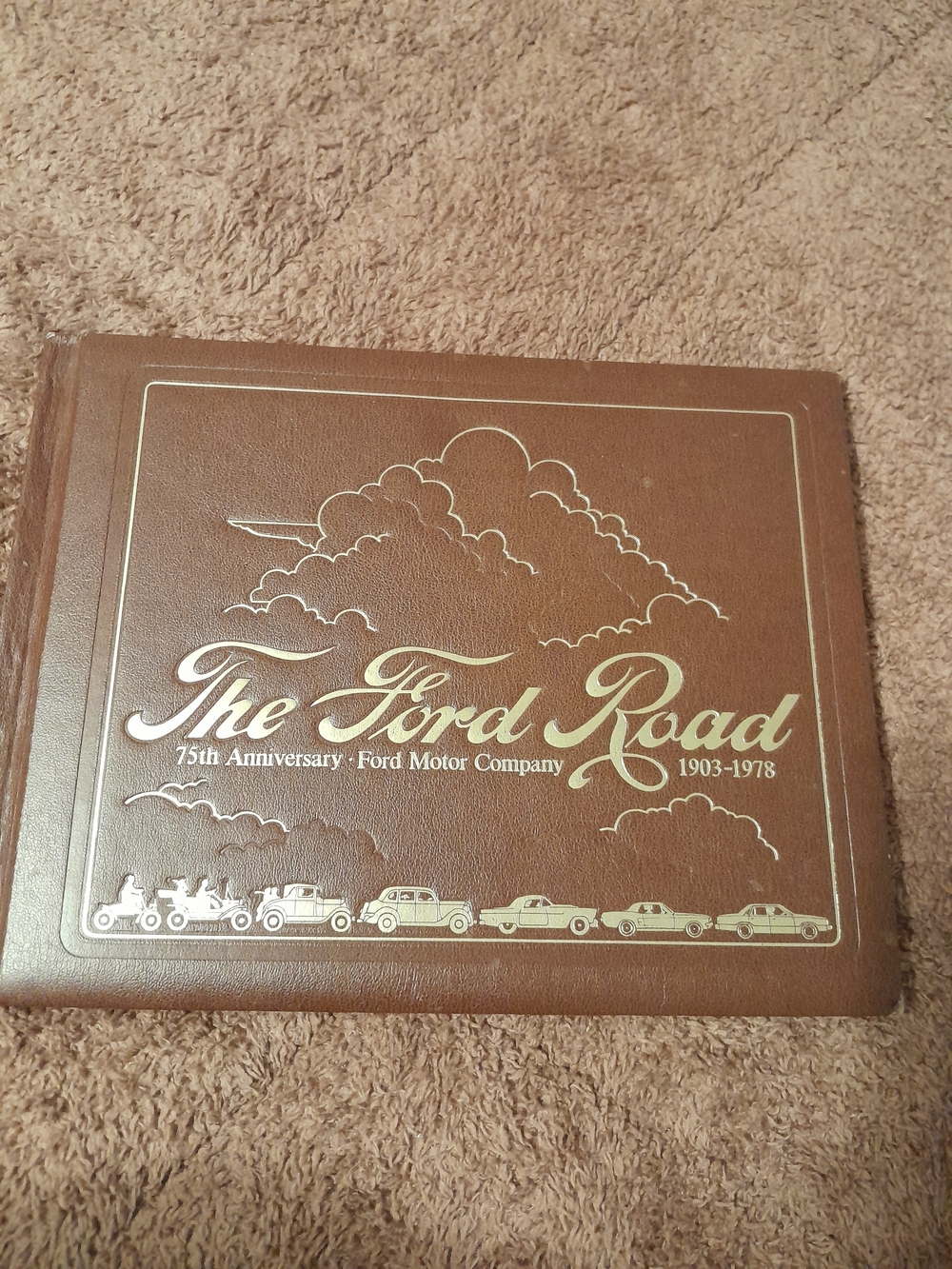 Vintage The Ford Road: 75th Anniversary – Ford Motor Company Book